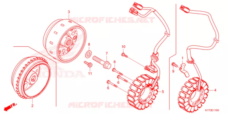 ALTERNATEUR Honda MOTO 300 CRF 2021  CRF300LRAM