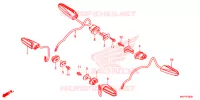 CLIGNOTANT pour Honda CB 500 X ABS de 2021