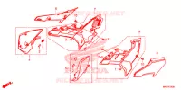 COUVERCLES LATERAUX pour Honda CB 500 X ABS de 2021