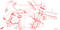 GUIDON   TE DE FOURCHE pour Honda CB 500 X ABS de 2021