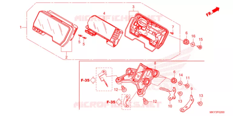 COMPTEUR Honda MOTO 650 CB 2021  CB650RAM