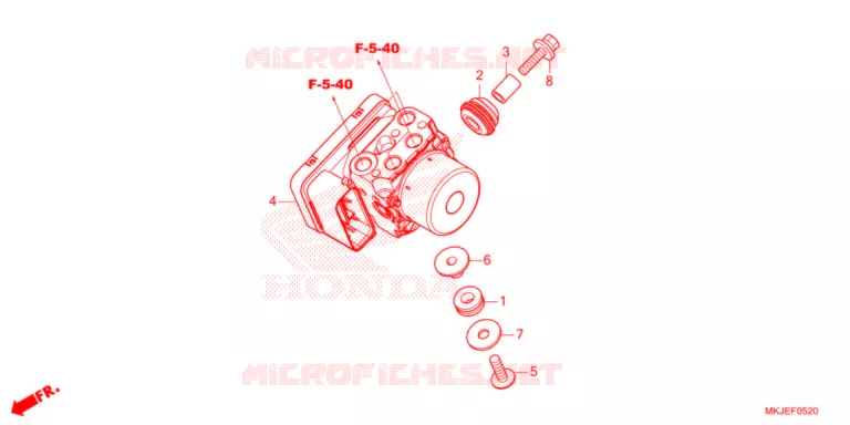 MODULATEUR ABS Honda MOTO 1000 CB 2021  CB1000RAM