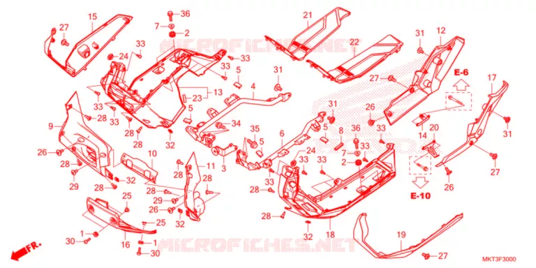 MARCHE PIEDS Honda MOTO 750 ADV 2021  ADV750M
