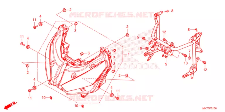 PHARE Honda MOTO 750 ADV 2021  ADV750LM