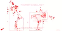 COMMODOS   POIGNEES pour Honda X ADV 750 LOWER de 2021