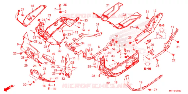 MARCHE PIEDS Honda MOTO 750 ADV 2021  ADV750LM