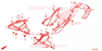 COUVERCLES LATERAUX pour Honda CB 300 R de 2021