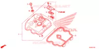 COUVRE CULASSE pour Honda CB 300 R de 2021