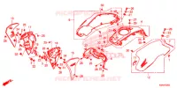 OUIES DE RADIATEUR   CAPOT DE RESERVOIR pour Honda CB 300 R de 2021