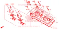 COUVRE CULASSE pour Honda CBR 1000 RED de 2021