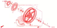 ROUE AVANT pour Honda CBR 300 R de 2021