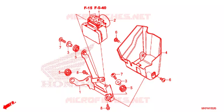 MODULATEUR ABS Honda MOTO 500 CBR 2021  CBR500RAM