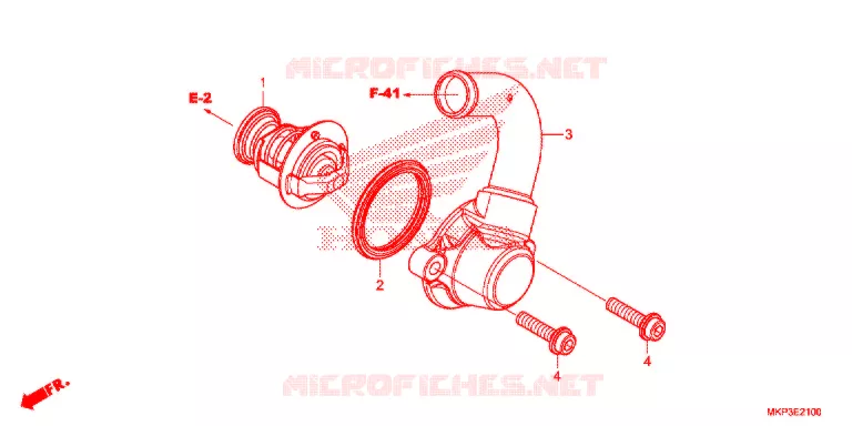 THERMOSTAT Honda MOTO 500 CBR 2021  CBR500RAM