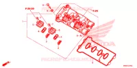 COUVRE CULASSE pour Honda CBR 650 R de 2020