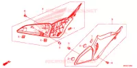 COUVERCLES LATERAUX pour Honda CBR 650 R 35KW de 2020
