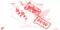 COUVRE CULASSE pour Honda CBR 650 R 35KW de 2020