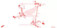 PEDALE pour Honda CBR 650 R 35KW de 2020