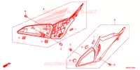 COUVERCLES LATERAUX pour Honda CBR 650 R 35KW de 2020