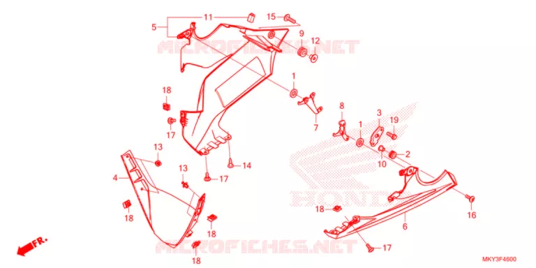 SABOT Honda MOTO 650 CBR 2021  CBR650RAM