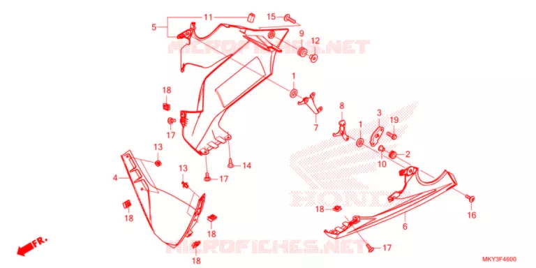 SABOT Honda MOTO 650 CBR 2021  CBR650RAM