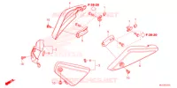 COUVERCLE LATERAL DE FILTRE A AIR pour Honda REBEL 1100 DCT de 2021