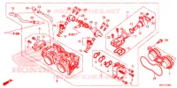 CORPS DE PAPILLON pour Honda REBEL 500 BOBBER de 2021