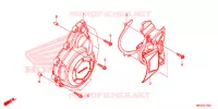 CARTER D'ALLUMAGE pour Honda REBEL 500 ABS de 2021