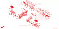 REPOSE PIED pour Honda REBEL 500 ABS de 2021
