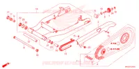 BRAS OSCILLANT pour Honda REBEL 500 ABS de 2021