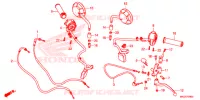 LEVIER DE GUIDON   CABLE   COMMODO pour Honda REBEL 500 ABS de 2021