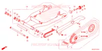 BRAS OSCILLANT pour Honda REBEL 500 ABS de 2021