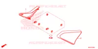 COUVERCLES LATERAUX pour Honda REBEL 500 ABS de 2021