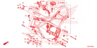 CADRE pour Honda REBEL 500 de 2021