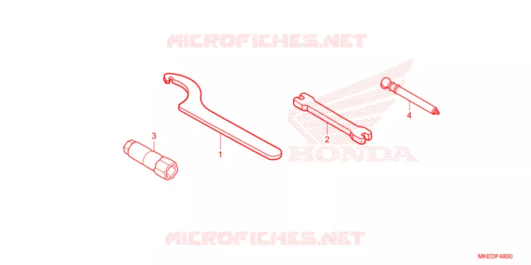 OUTIL Honda MOTO 450 CRF 2021  CRF450RM
