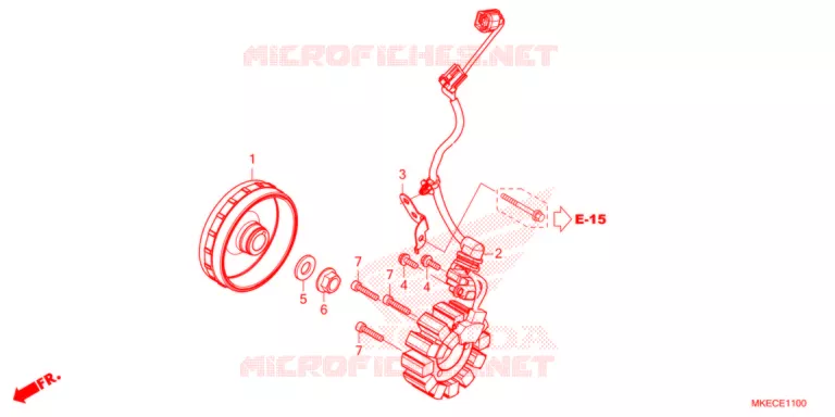 ALTERNATEUR Honda MOTO 450 CRF 2021  CRF450RXM