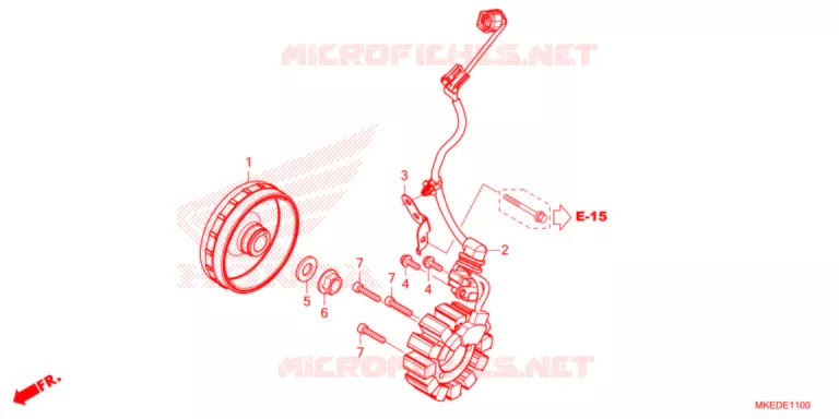 ALTERNATEUR Honda MOTO 450 CRF 2021  CRF450RXM