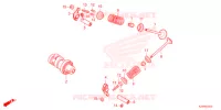 ARBRE A CAMES   SOUPAPE pour Honda GROM 125 ABS de 2022