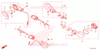 CLIGNOTANT pour Honda GROM 125 de 2022