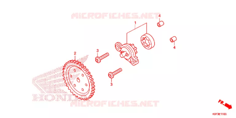 POMPE A HUILE Honda SCOOTER 150 PCX 2020  WW150AL