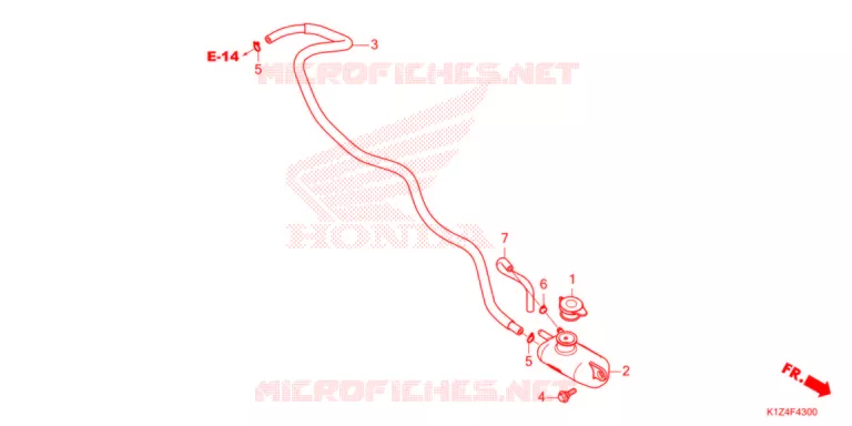 VASE D'EXPANSION Honda SCOOTER 150 PCX 2021  WW150M