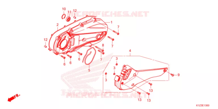 COUVERCLE GAUCHE Honda SCOOTER 160 PCX 2021  WW150M