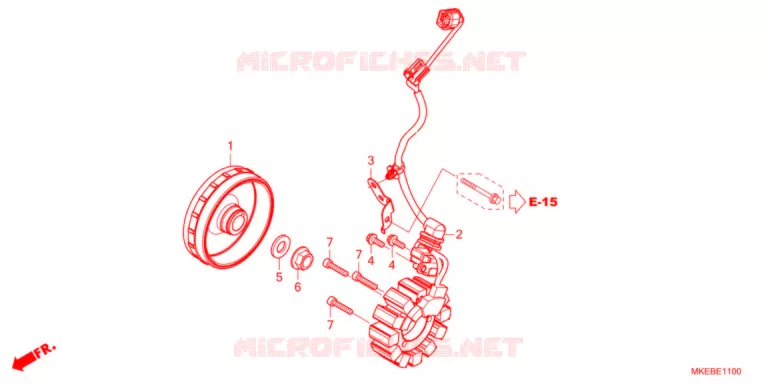 ALTERNATEUR Honda MOTO 450 CRF 2021  CRF450RM