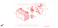 BATTERIE pour Honda CB 400 SUPER FOUR RED de 1996