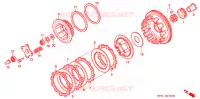 EMBRAYAGE pour Honda CB 400 SUPER FOUR RED de 1996