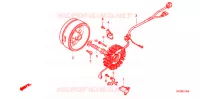 ALTERNATEUR pour Honda XR 250 DIRT BIKE de 2006