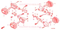 CLIGNOTANT pour Honda XR 250 DIRT BIKE de 2006