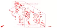 ETRIER DE FREIN AVANT pour Honda XR 250 DIRT BIKE de 2006