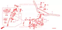 GUIDON   TE DE FOURCHE pour Honda XR 250 DIRT BIKE de 2006