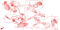 CLIGNOTANT pour Honda CBR 1000 MAT BLACK de 2016