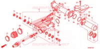 BRAS OSCILLANT pour Honda FOURTRAX 500 FOREMAN RUBICON GPS EPS de 2011